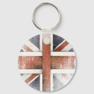 Sleutelhanger met de vlag van Groot-Brittannië