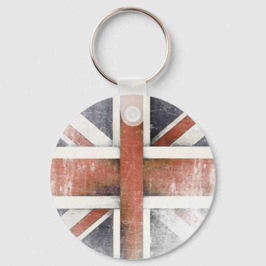 Sleutelhanger met de vlag van Groot-Brittannië (Voorkant)