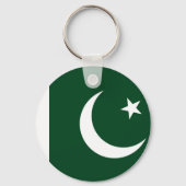 Sleutelhanger met de vlag van Pakistan (Achterkant)