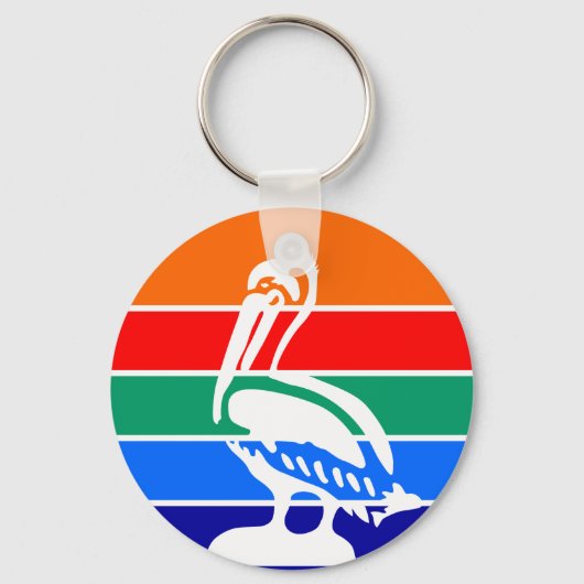 Sleutelhanger met de vlag van Sint-Petersburg (Voorkant)