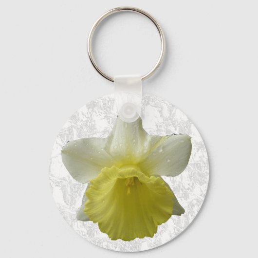 Sleutelhanger met druipende narcis (Voorkant)