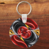 Sleutelhanger met Duitse kleuren Design (Achterkant)