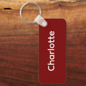 Sleutelhanger met eigen naam gepersonaliseerd cade (Voorkant)
