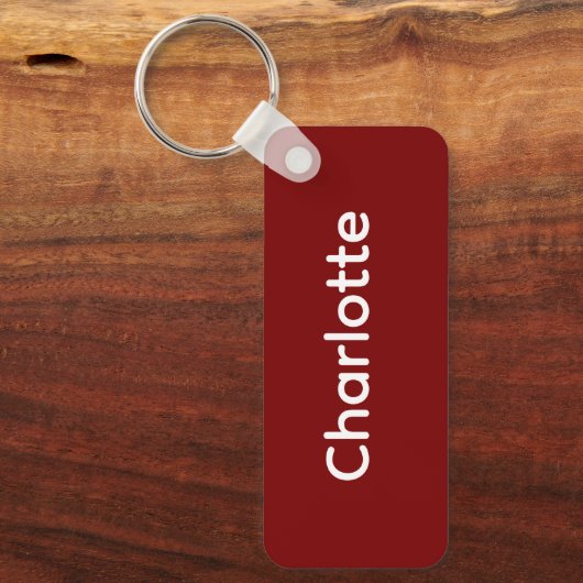 Sleutelhanger met eigen naam gepersonaliseerd cade (Voorkant)