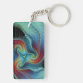 Sleutelhanger met etherische veil (achterkant)