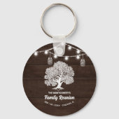 Sleutelhanger met familiebos String Lights als cad (Achterkant)