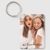 Sleutelhanger met foto van beste vrienden (Voorkant)