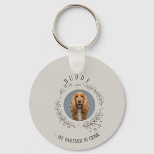 Sleutelhanger met foto van je hond Elkelegant aa