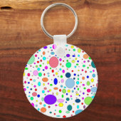 Sleutelhanger met gekleurde bubbels (Voorkant)