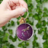 Sleutelhanger met glamour Diamond Butterfly (Hand)