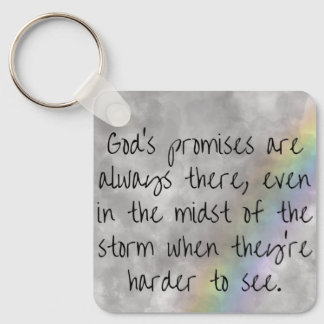 Sleutelhanger met Gods Beloften - Hoop door de Sto