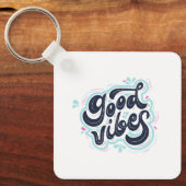 Sleutelhanger met Goede Vibes (Voorkant)