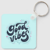 Sleutelhanger met goede vibraties (Achterkant)