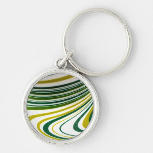Sleutelhanger met groene wervelkolom (Voorkant)