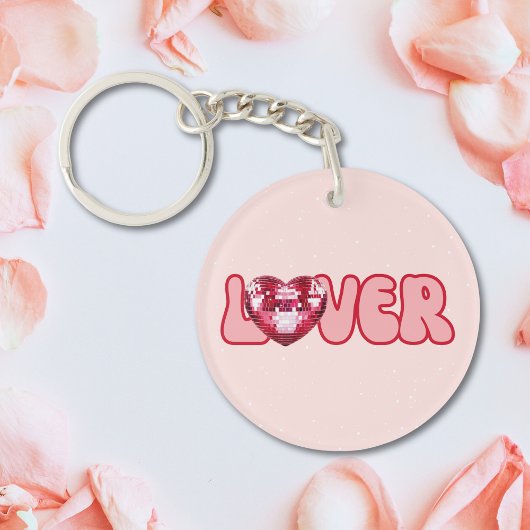 Sleutelhanger met hart en liefde Design