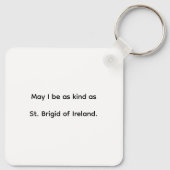 Sleutelhanger met het kruis van St. Brigid (Achterkant)