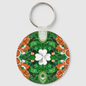 Sleutelhanger met Ireland Colors Design (Voorkant)