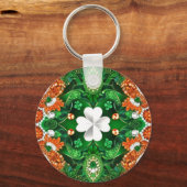 Sleutelhanger met Ireland Colors Design (Achterkant)