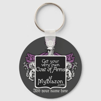 Sleutelhanger met je eigen wapen