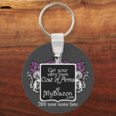 Sleutelhanger met je eigen wapen (Voorkant)
