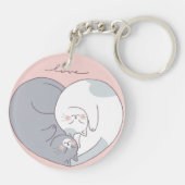 Sleutelhanger met kattenliefde (Achterkant)