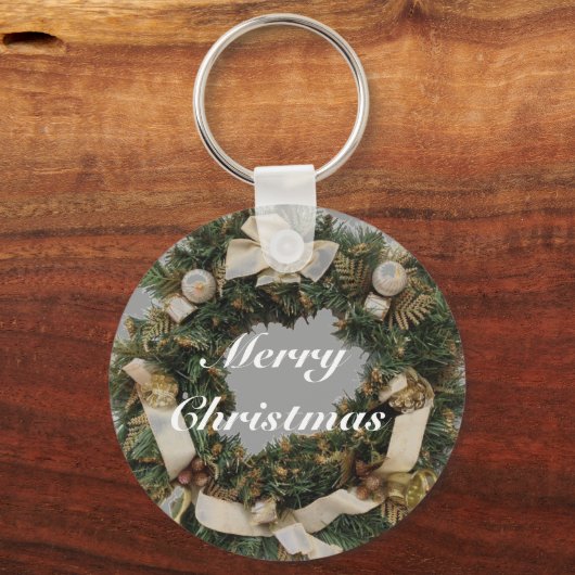 sleutelhanger met kerstmis (Voorkant)