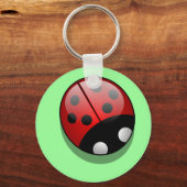Sleutelhanger met kleine ladybug (Voorkant)