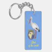 Sleutelhanger met kleurrijke vrede in Oekraïne (Voorkant Links)