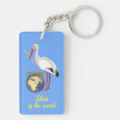 Sleutelhanger met kleurrijke vrede in Oekraïne (achterkant)