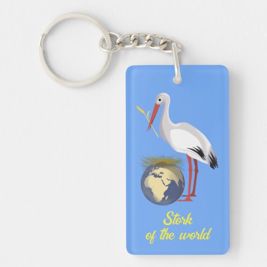 Sleutelhanger met kleurrijke vrede in Oekraïne (Voorkant)