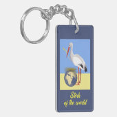 Sleutelhanger met kleurrijke vrede in Oekraïne (Voorkant Links)