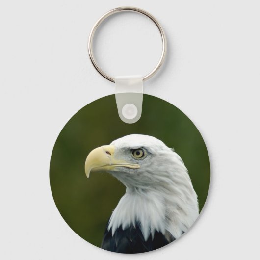 Sleutelhanger met kop van Amerikaanse zeearend (Voorkant)