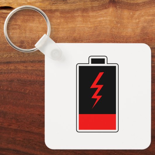 Sleutelhanger met lage batterijcapaciteit (Voorkant)