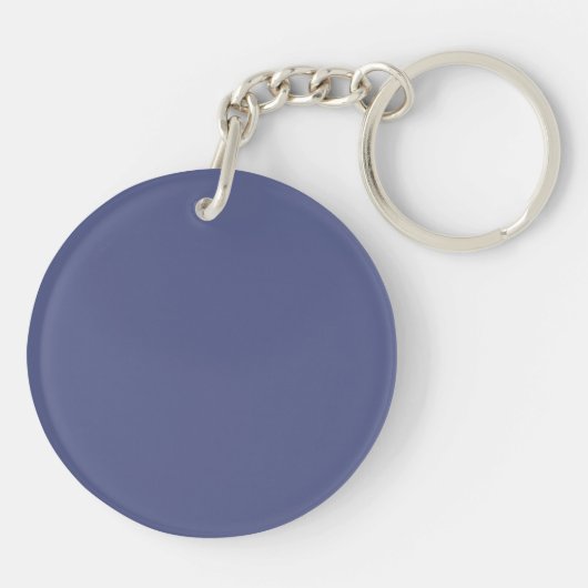 Sleutelhanger met landblauwe achtergrond (Achterkant)