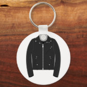 Sleutelhanger met lederen vesten (Voorkant)