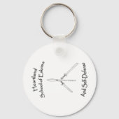 Sleutelhanger met Logo op school (Voorkant)