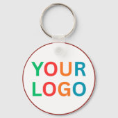 Sleutelhanger met logo voor bedrijfsprofilering (Voorkant)
