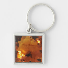 Sleutelhanger met Merry KerstSinaasappel Sapphire