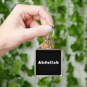 Sleutelhanger met naam Abdullah (Hand)