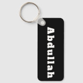 Sleutelhanger met naam Abdullah (Voorkant)