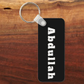 Sleutelhanger met naam Abdullah (Voorkant)