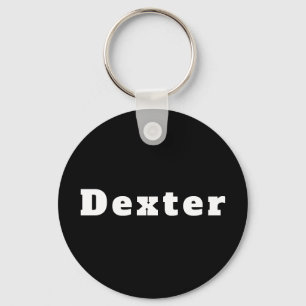 Sleutelhanger met naam Dexter