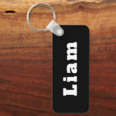 Sleutelhanger met naam Liam (Voorkant)