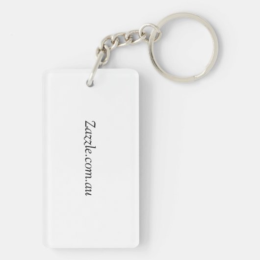 Sleutelhanger met natuur ontwerp (achterkant)