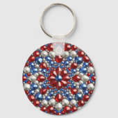 Sleutelhanger met Nederlands Kleuren Design (Voorkant)