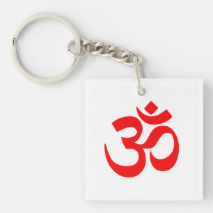 Sleutelhanger met Om Hindu-symbool