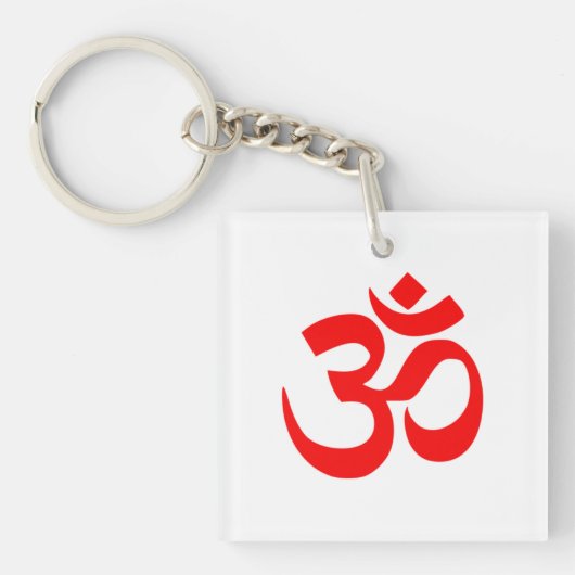 Sleutelhanger met Om Hindu-symbool (voorkant)