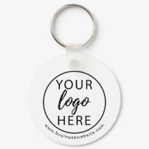 Sleutelhanger met op maat gemaakt bedrijfslogo