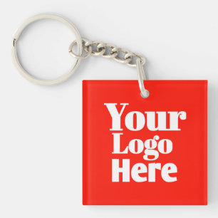 Sleutelhanger met op maat gemaakt bedrijfslogo