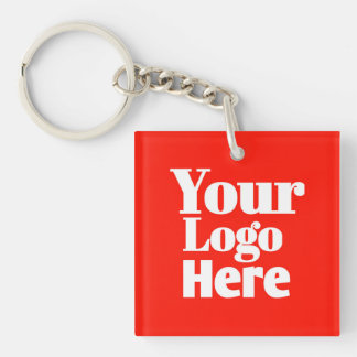 Sleutelhanger met op maat gemaakt bedrijfslogo
